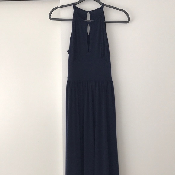 Michael Kors Navy Blue Maxi Dress - Picture 3 of 4